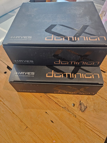 Hayes dominion a4 limited edition purple-front and rear