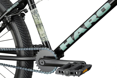 HARO DOWNTOWN 24" SEMI-GLOSS BLACK