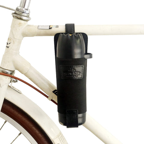 Bike Water Bottle Holder Tourbon Elastic Leather