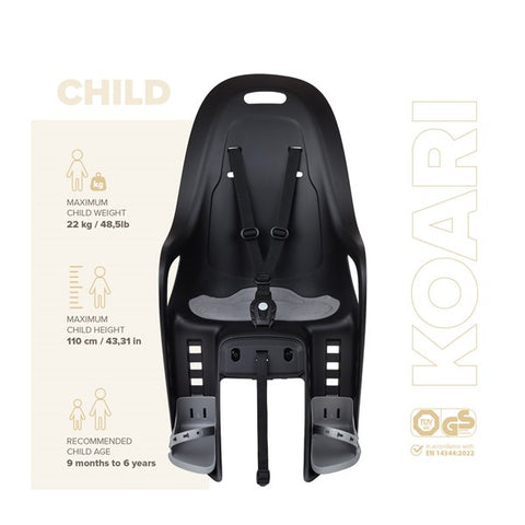 Polisport KOARI Rear Child Seat for MIK-HD