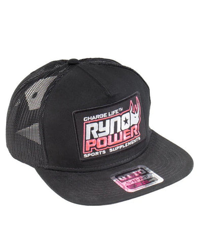 Ryno Power Cap Mesh Snapback Black Pink