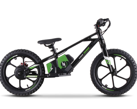 Charged E Balance Bike 16" 350w Green