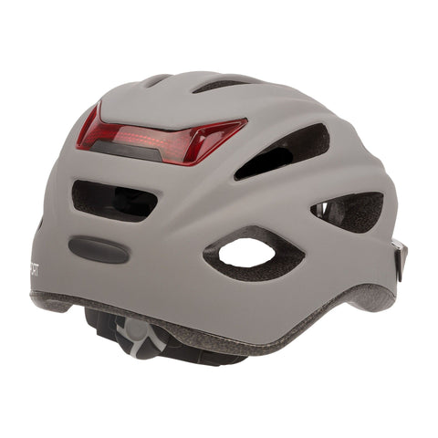 Polisport City'Go Helmet with Rear Led Light Grey