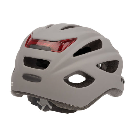 Polisport City'Go Helmet with Rear Led Light Grey