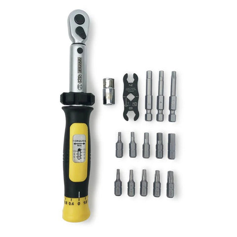 Demi Torque Wrench II & Bit Set (3-15Nm) Pedro's
