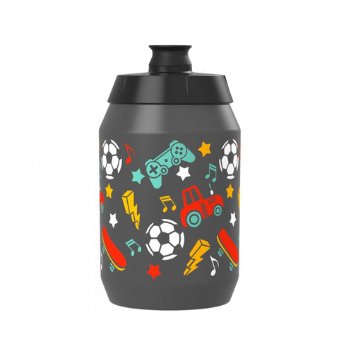 Polisport Grey Power Water Bottle for Kids 450ml