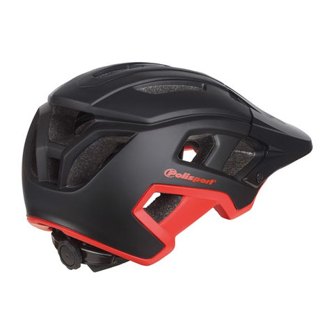 Polisport Mountain Pro MTB Helmet Black/Red L