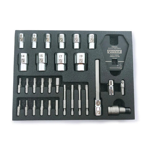 Pro Bit and Socket Set 31 piece Pedro's