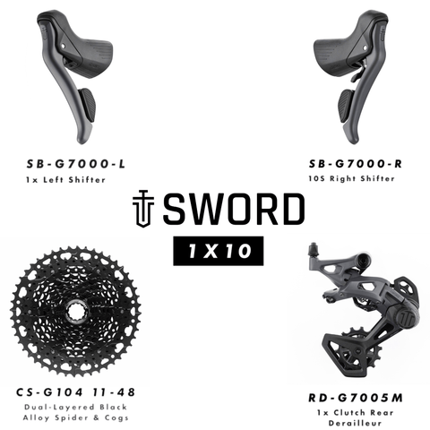 Microshift Sword 1x10 Groupset