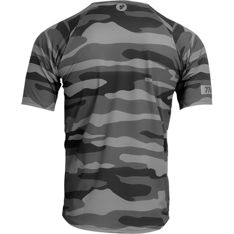 Jersey Thor MTB MX Assist Camo Dark Gray Medium