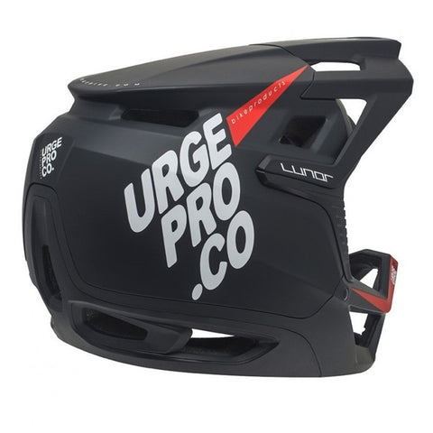 URGE MTB Helmet Full Face Lunar Black S/M