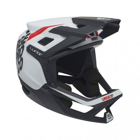 URGE MTB Helmet Full Face Lunar White S/M
