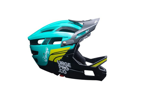 URGE MTB Helmet Gringo de la Pampa Blue/Black S/M