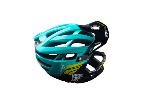 URGE MTB Helmet Gringo de la Pampa Blue/Black L/XL