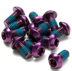 Disc Rotor Bolt Set 12 pcs. Bicycle Purple