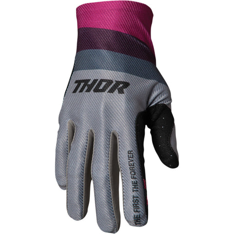 Gloves Thor Assist React Gray / Purple Large