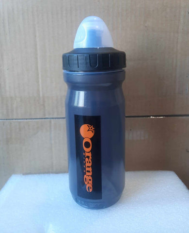 Orange Bikes Water Bottle with Lid 600ml