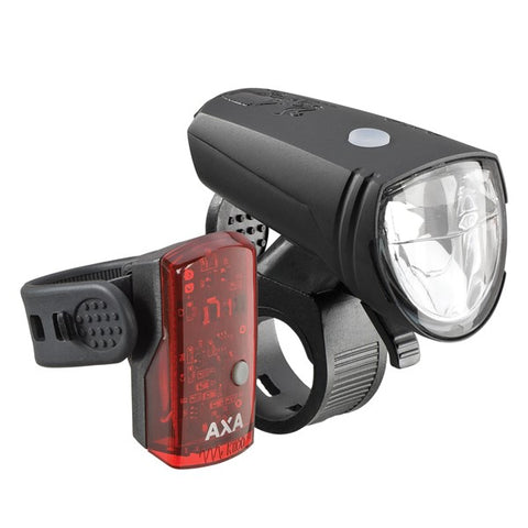 Bike Lights Front & Rear AXA Greenline