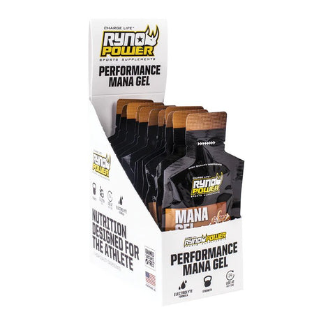 Ryno Power Performance Gel 12 pack Salted Caramel