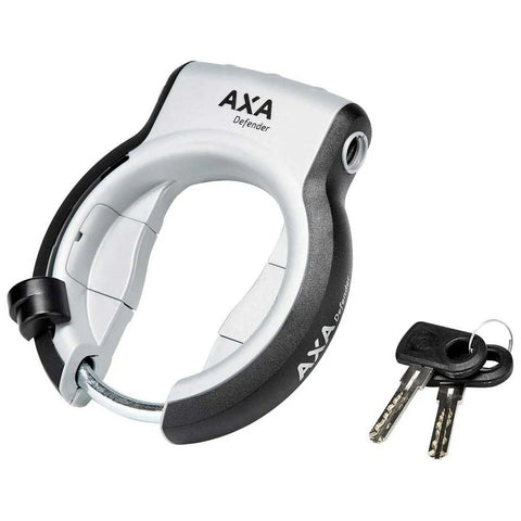 Bike Frame Lock AXA Defender Retractable Silver