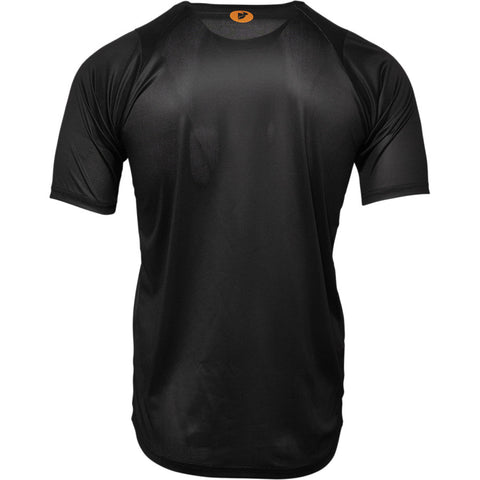 Jersey Thor MTB MX Assist Black / Orange Small