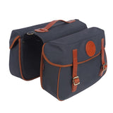 Canvas bike pannier bags Tourbon Waterproof