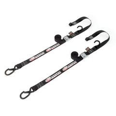 Tie Downs Latch Hook Maxima Bike 2 Pack Black