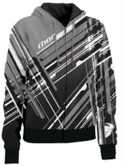 Hoody zip Thor Stix Black