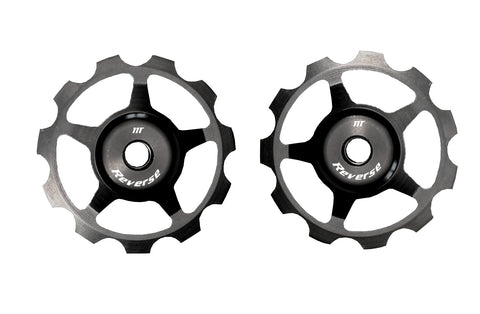 Aluminium pulley set Reverse Purple