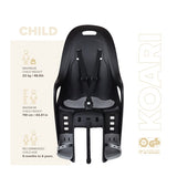 Polisport KOARI Rear Child Seat for MIK-HD