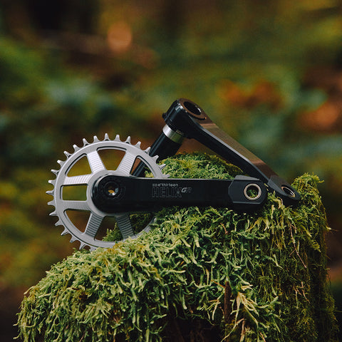 Helix Race Alloy GR Crankset 160x83mm Black