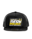 Ryno Power Cap Mesh Snapback Otto Black