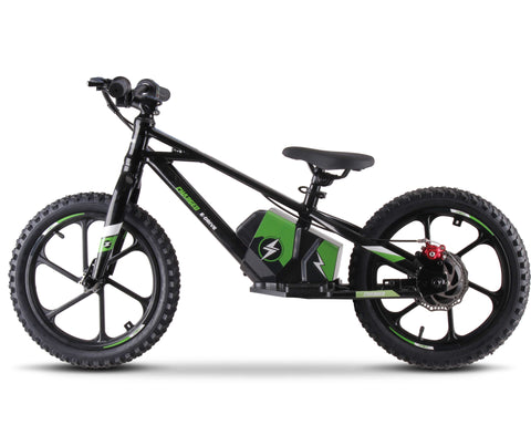 Charged E Balance Bike 16" 350w Green