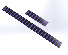 Pro Mud Guard Sticker Rear Mini Purple RRP
