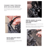 Microshift Sword 2x10 Groupset without Crankset