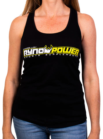Ryno Power Women's Black Tank Top- Xtra Large
