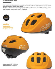 Kids Helmet Bobike ONE Mighty Mustard Small