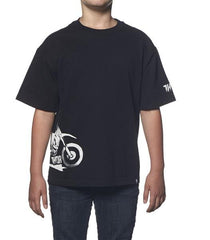 T-Shirt Thor Youth Overspray Black Large