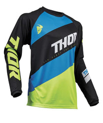 Jersey Thor S19 Sector Shear Black/Acid 3XLarge