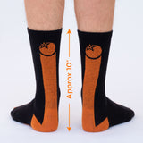 Crew Socks SM/MD Orange Bikes